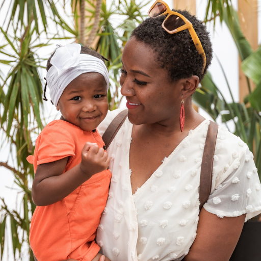 women with child