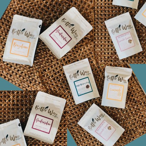 bags of coffee bags of tea